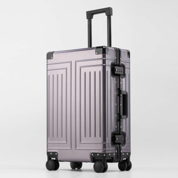 Big Capacity 30 inch Aluminum Suitcase Portable Luggage With Wheels - Image 4