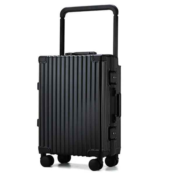 Large Capacity Wide Trolley Aluminum Frame type Suitcase - Image 3