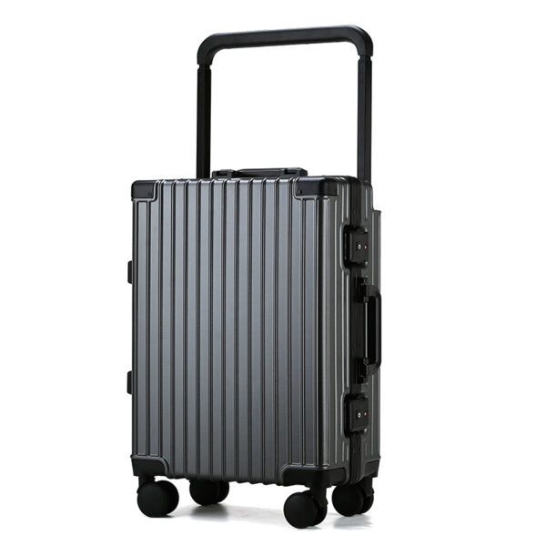 Large Capacity Wide Trolley Aluminum Frame type Suitcase - Image 5
