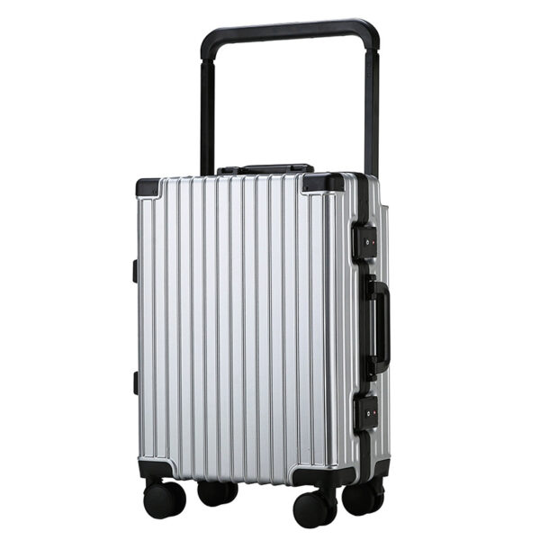 Large Capacity Wide Trolley Aluminum Frame type Suitcase - Image 6