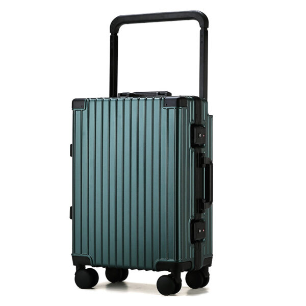 Large Capacity Wide Trolley Aluminum Frame type Suitcase - Image 7