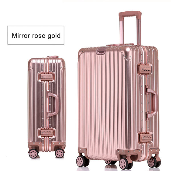 Good Quality Aluminum Luggage With Trolley Customized - Image 5