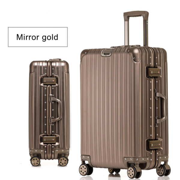 Good Quality Aluminum Luggage With Trolley Customized - Image 3