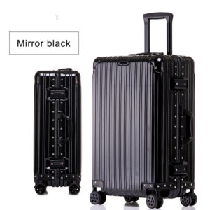 Good Quality Aluminum Luggage With Trolley Customized