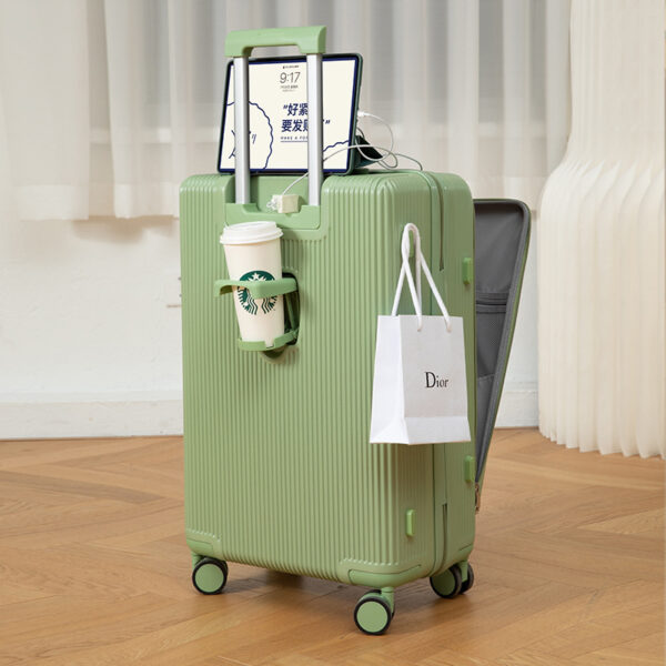 Professional Business Luggage  Bags With Cup Holder - Image 9