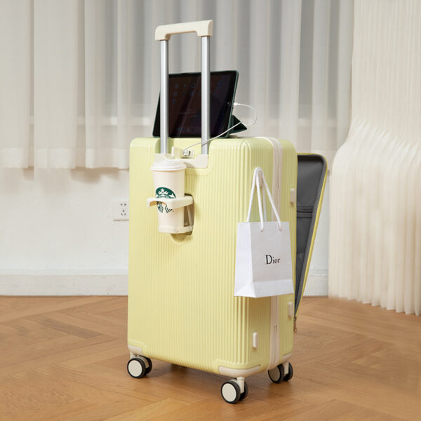 Professional Business Luggage  Bags With Cup Holder - Image 8