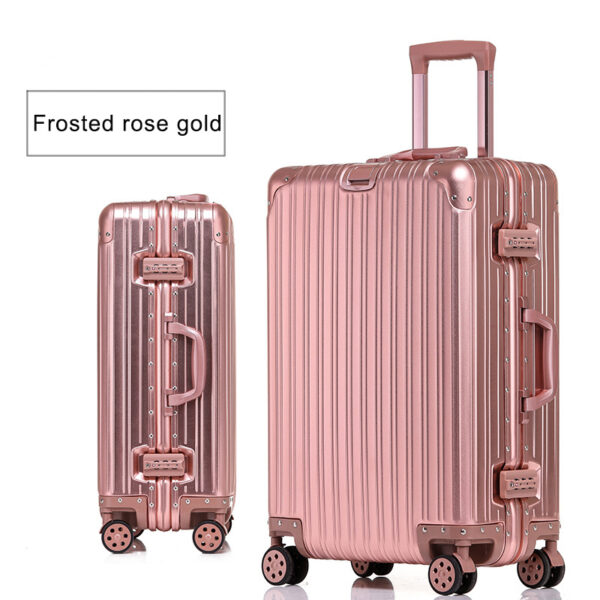 Good Quality Aluminum Luggage With Trolley Customized - Image 11