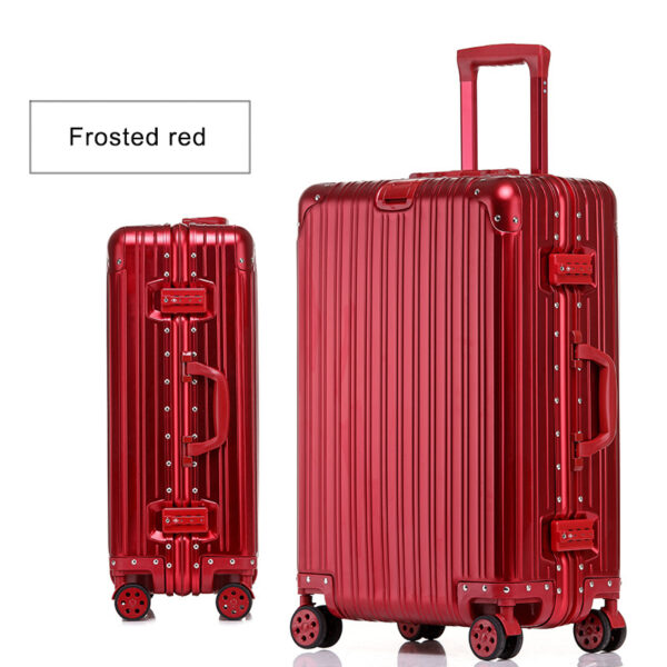 Good Quality Aluminum Luggage With Trolley Customized - Image 8