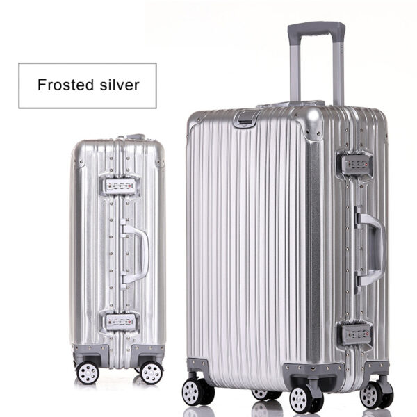 Good Quality Aluminum Luggage With Trolley Customized - Image 12