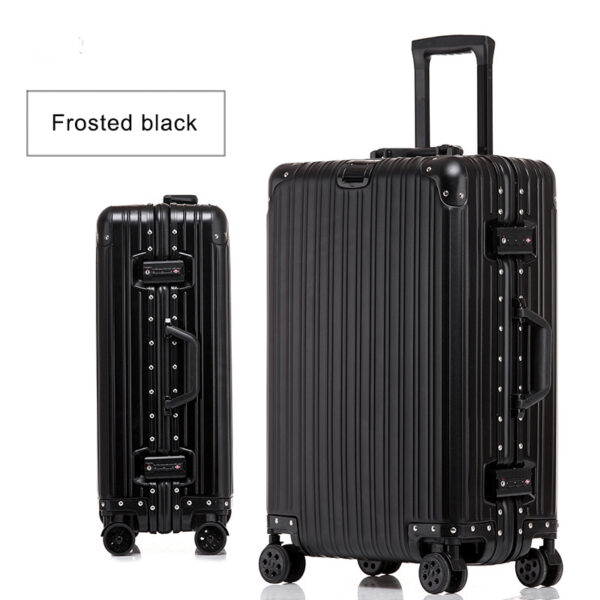 Good Quality Aluminum Luggage With Trolley Customized - Image 7