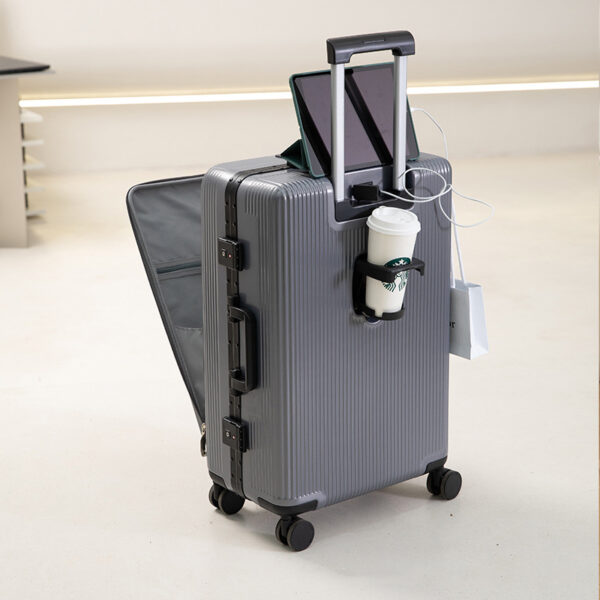 Professional Business Luggage  Bags With Cup Holder - Image 5