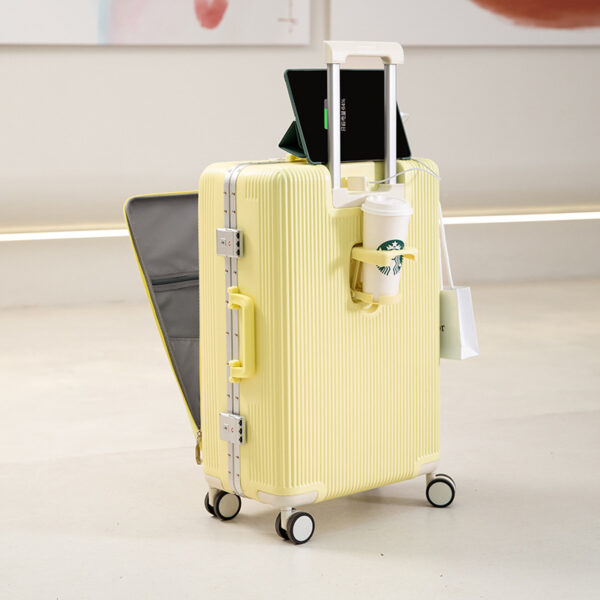 Professional Business Luggage  Bags With Cup Holder - Image 3