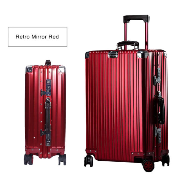 Strong Hard Aluminum Trunk With TSA Lock - Image 3