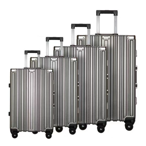 High Quality Aluminum Frame Suitcase with Universal Wheels - Image 4