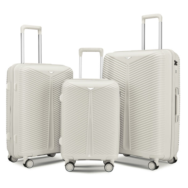 Yoixin Large Capacity PP Suitcase 3 pieces A Set 20 inches 24 inches 28 inches