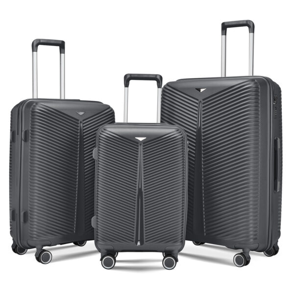 Yoixin Large Capacity PP Suitcase 3 pieces A Set 20 inches 24 inches 28 inches - Image 7