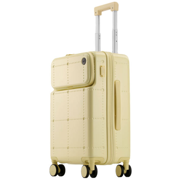 Latest Popular Multifunctional Front Opening Suitcase with Cup Holder - Image 5
