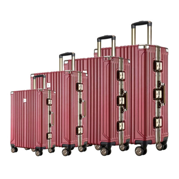 Aluminum Frame Type Suitcase 3 pieces a Set 20 inches+24 inches+28 inches - Image 3