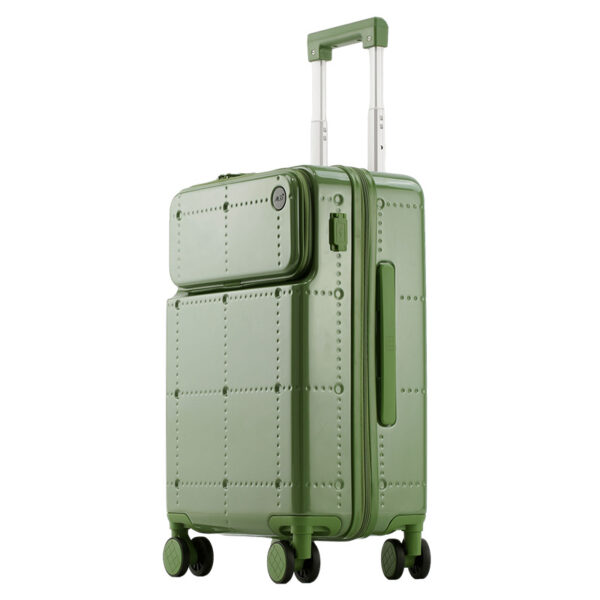 Latest Popular Multifunctional Front Opening Suitcase with Cup Holder - Image 3