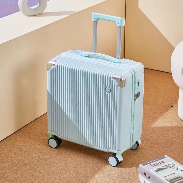 Cute Cabin Suitcase with Cup Holder 18 inches And 20 inches Zipper Type - Image 7