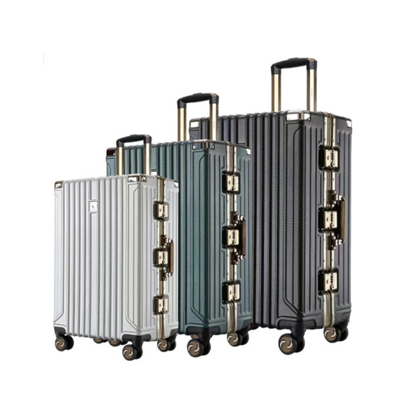 Aluminum Frame Type Suitcase 3 pieces a Set 20 inches+24 inches+28 inches