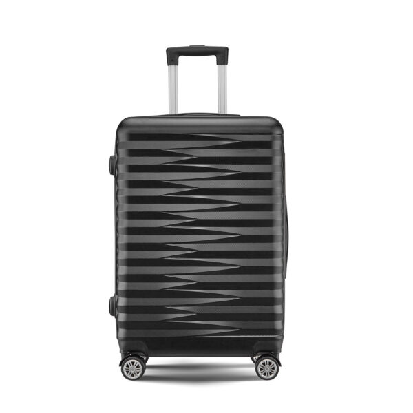 Hand Carry on Suitcase 4 Wheels ABS+PC Trolley Bag Luggage Bags Suitcase Sets - Image 4