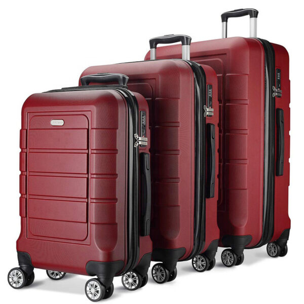 Rolling Set Hand Cabin Travel Bag Suitcase Hand Carry Kids Trolley Luggage