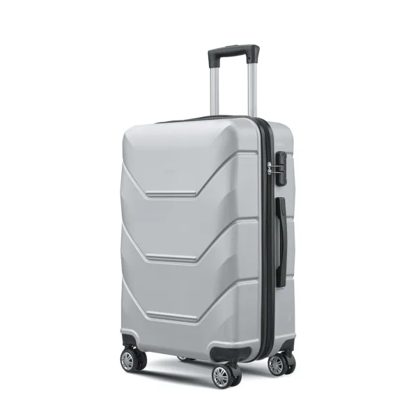 Classic Factory Cloth ABS+PC Suitcase Travel Luggage Sets 3PCS Sets - Image 6