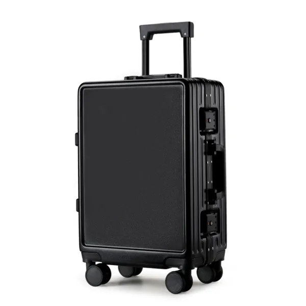 New Design Ins Style Aluminum Frame Luggage Suitcase Trolley Travel Bag - Image 2