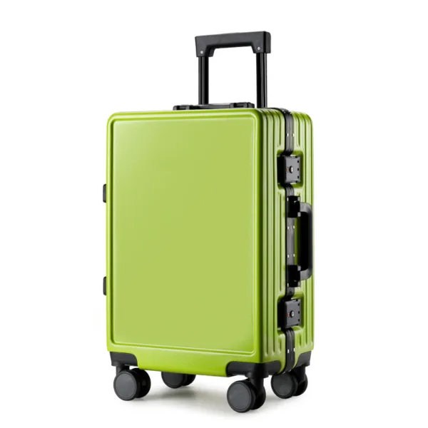 New Design Ins Style Aluminum Frame Luggage Suitcase Trolley Travel Bag - Image 4