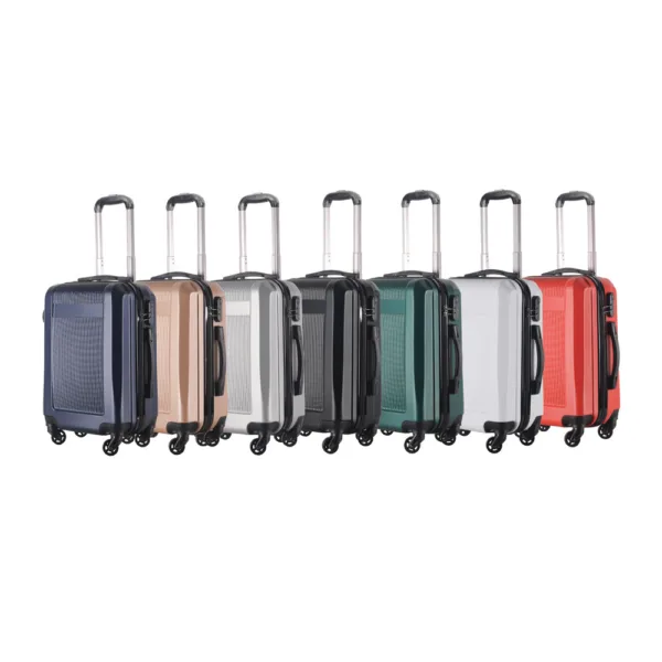 Outdoor Unisex High Quality Travel World Luggage Trolley Carry On Custom Suitcase Set