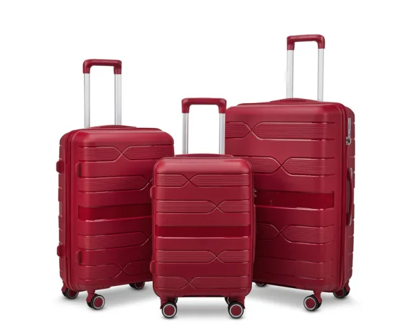 High Quality PP Suitcase Hard Case Travel Luggage Suitcase Set - Image 2