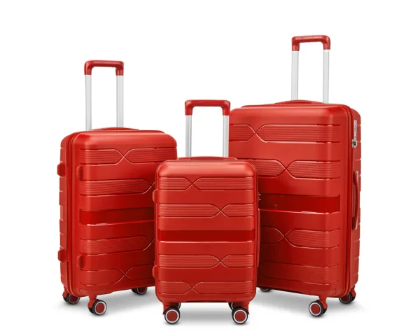 High Quality PP Suitcase Hard Case Travel Luggage Suitcase Set - Image 5
