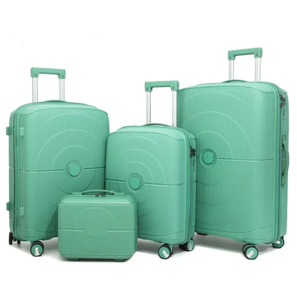 PP Trolley Luggage Set Hard Shell Hot Selling High Quality Business Suitcase Outdoor - Image 2