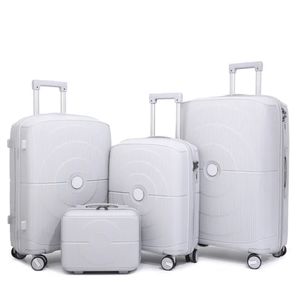 PP Trolley Luggage Set Hard Shell Hot Selling High Quality Business Suitcase Outdoor - Image 6