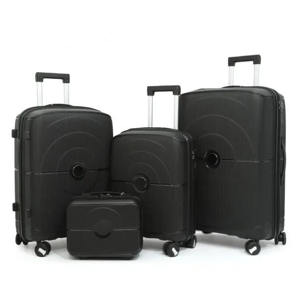 PP Trolley Luggage Set Hard Shell Hot Selling High Quality Business Suitcase Outdoor - Image 5