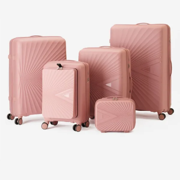 Hot Selling Lightweight Rolling Fashion Trolley Luggage Business Suitcase Set - Image 6